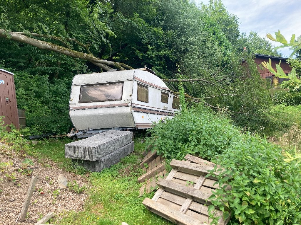 Caravan Hobby type 535 BJ 1985 4 personen, Standaardzit, Hobby, 750 - 1000 kg, Particulier