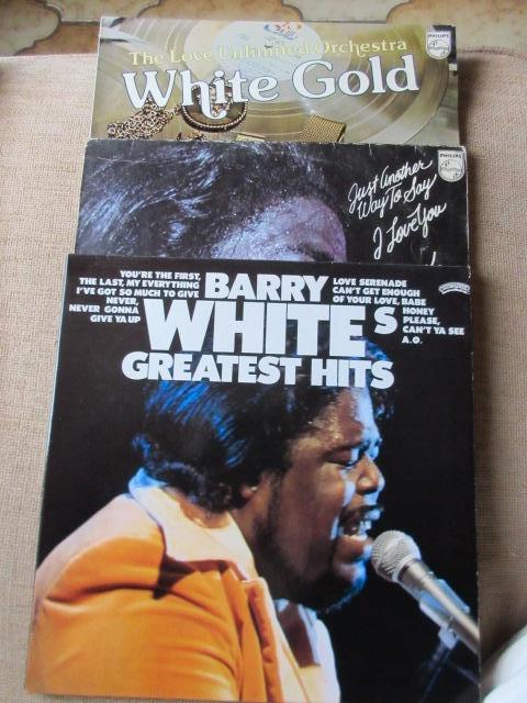 3x LP Barry White, Cd's en Dvd's, Ophalen of Verzenden, Gebruikt, 12 inch, R&B en Soul