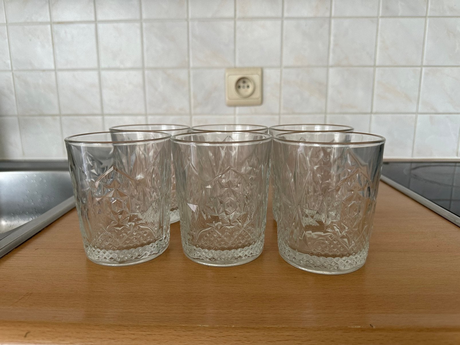 Whiskyglazen, Ophalen, Zo goed als nieuw