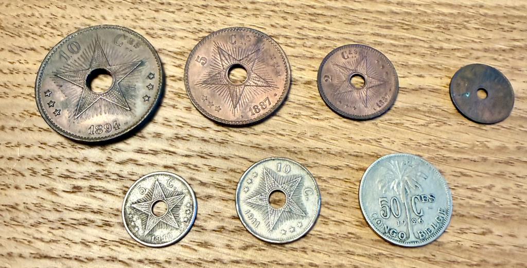 Lot de monnaies Congo belge, Timbres & Monnaies, Monnaies | Belgique, Enlèvement ou Envoi