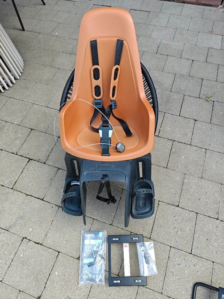 Bobike one maxi fietsstoel, Ophalen, Voetsteuntjes, 9 t/m 18 kg, Zo goed als nieuw