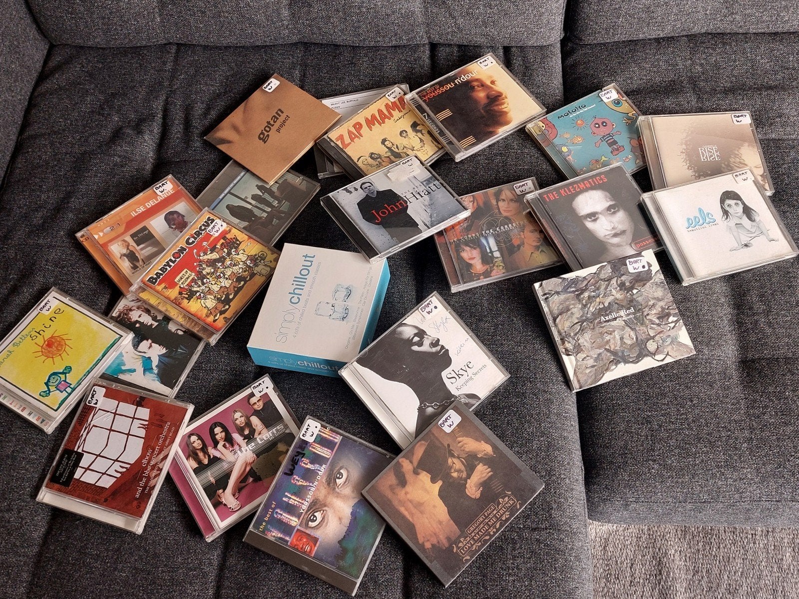 132 CD's, Enlèvement, Utilisé