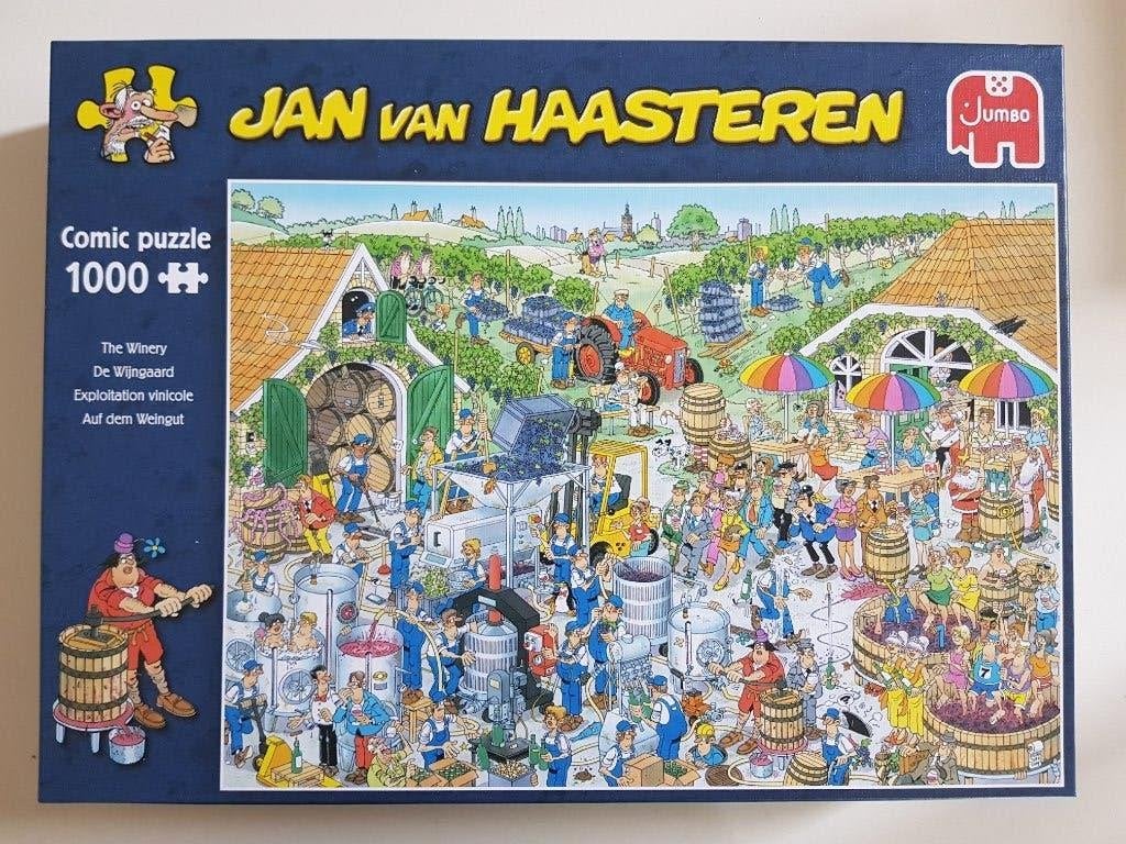 Jan Van Haasteren 1000 stukjes, Ophalen of Verzenden, 500 t/m 1500 stukjes, Zo goed als nieuw, Legpuzzel