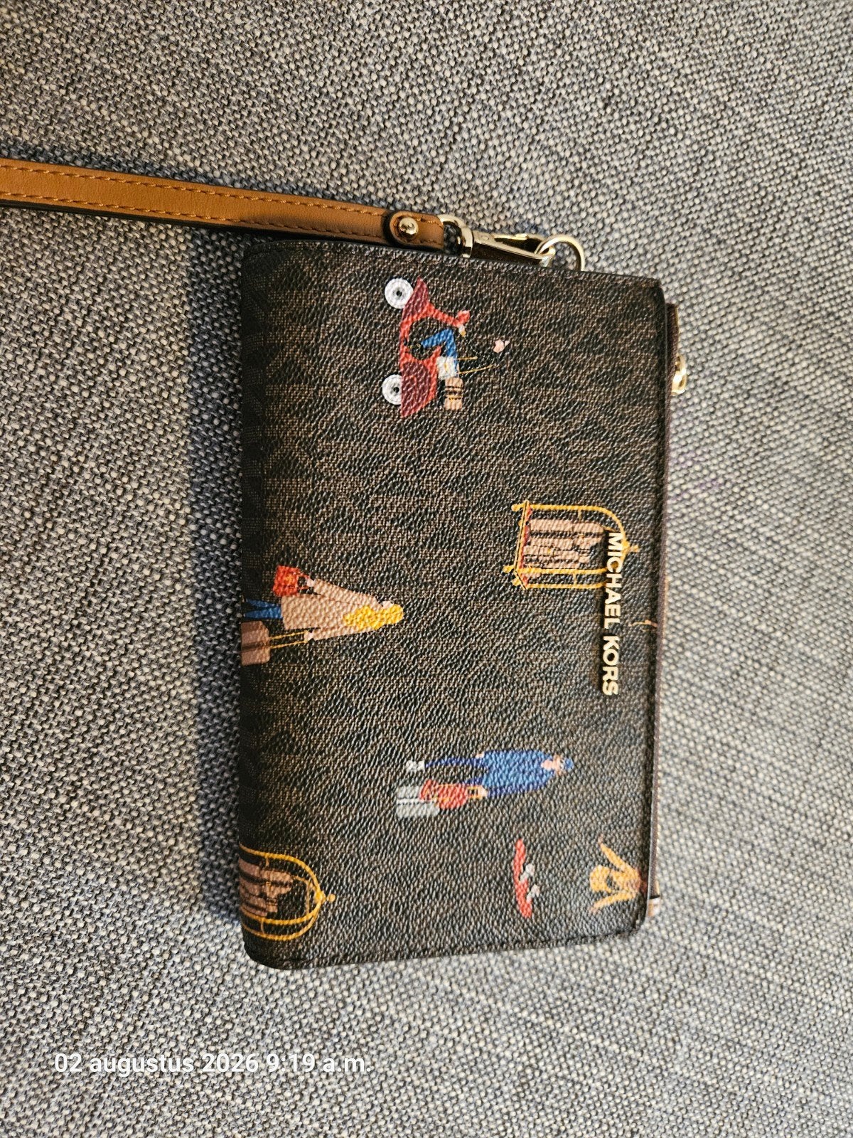 Michael Kors portemonnee Nieuwstaat, Overige merken, Bruin, Nieuw, Ophalen of Verzenden