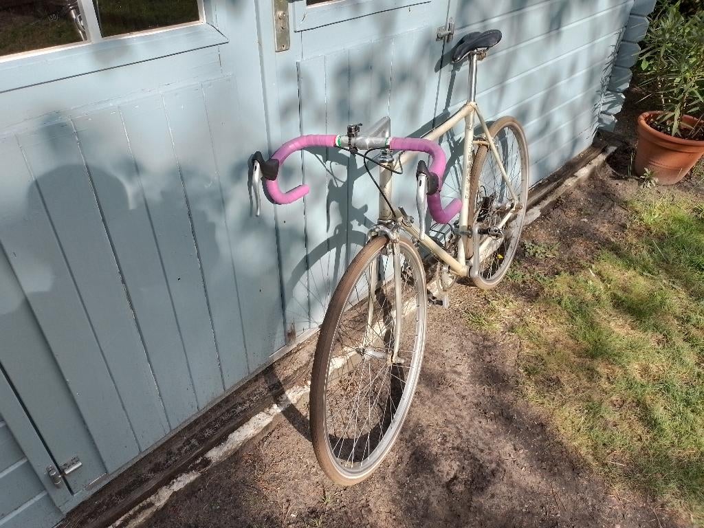 Retro koersfiets, Ophalen