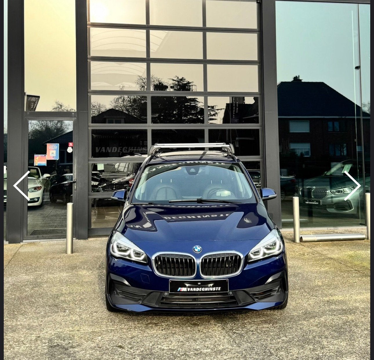 BMW 218i Grand Tourer Automaat 7 Zitplaatsen 1 Jaar Garantie, Achat, Euro 6, Entreprise, Noir
