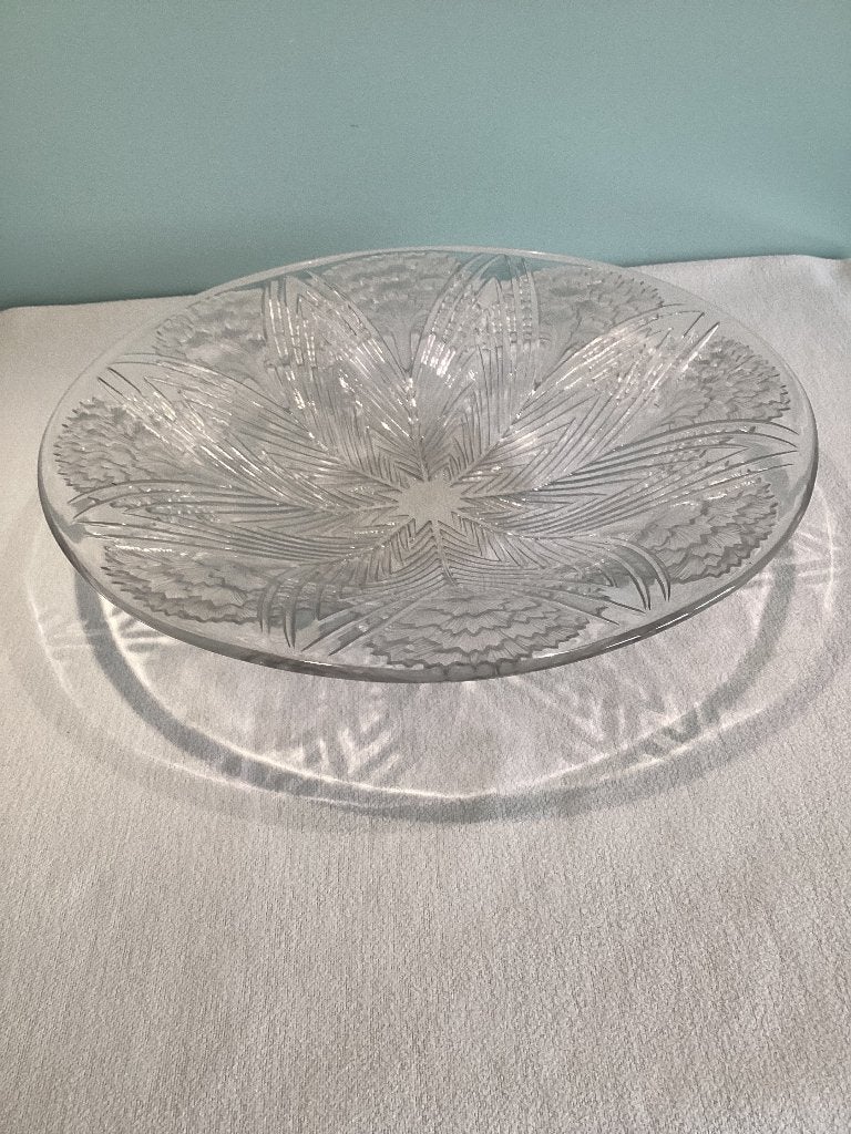 Coupe en cristal « Oeillet » de Lalique. LAL001/AH., Enlèvement