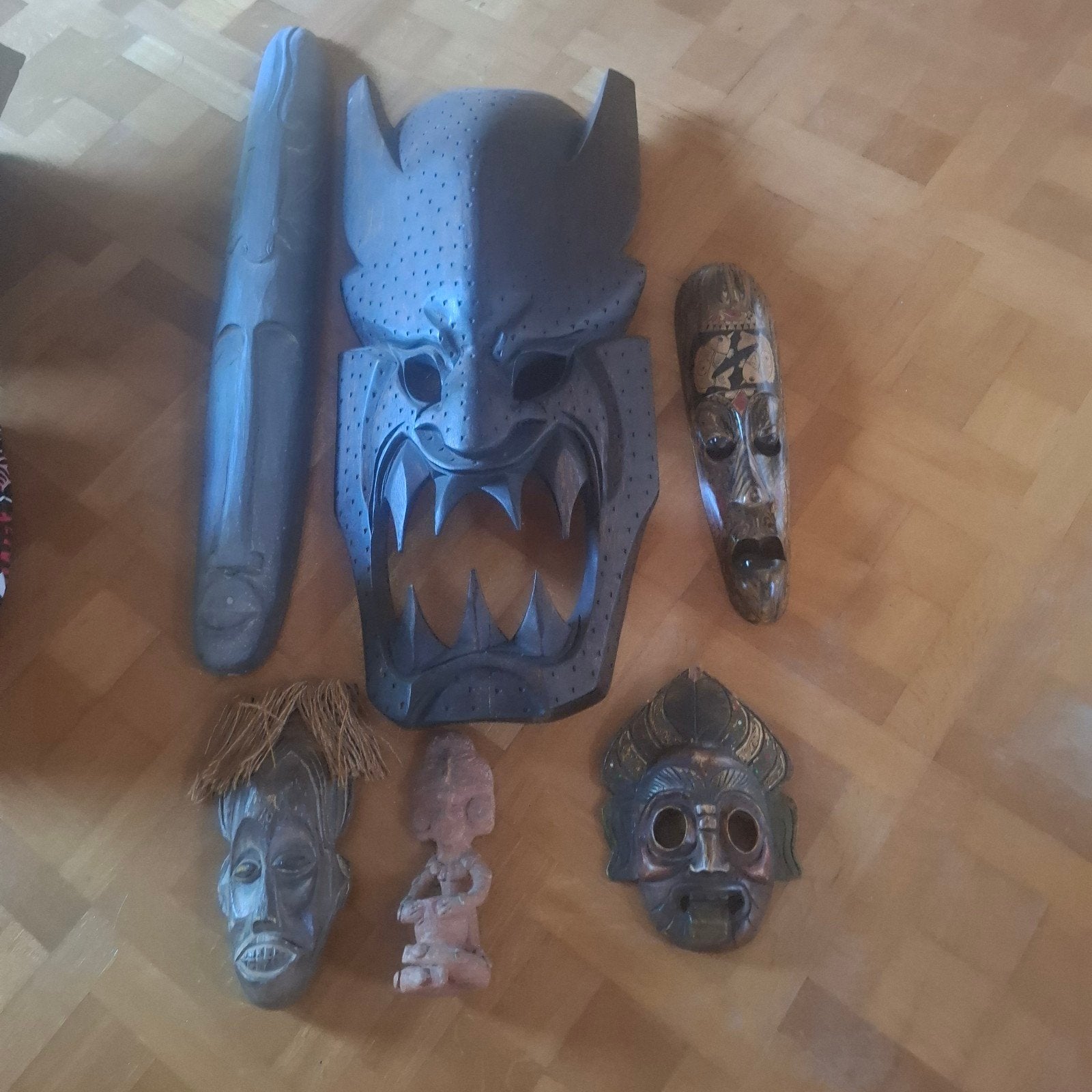 maskers, Antiek en Kunst, Ophalen