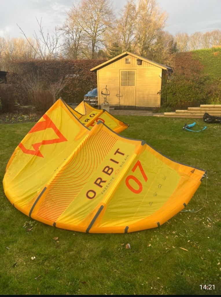 North Orbit 7 van 2020, Ophalen of Verzenden, Gebruikt, 7 m², Kite