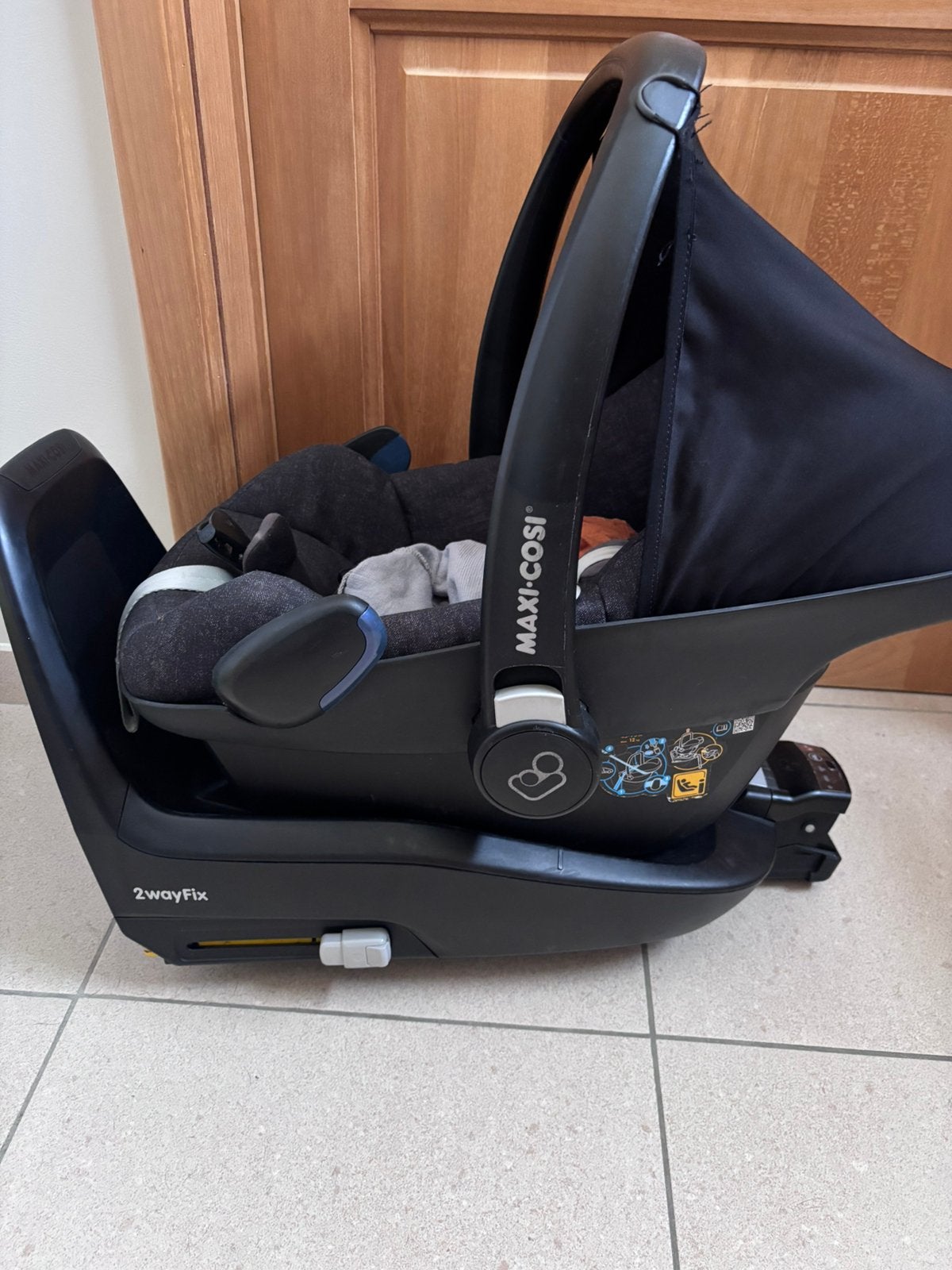 Maxi cosi pebble plus, Ophalen, Zo goed als nieuw, Maxi-Cosi, Isofix