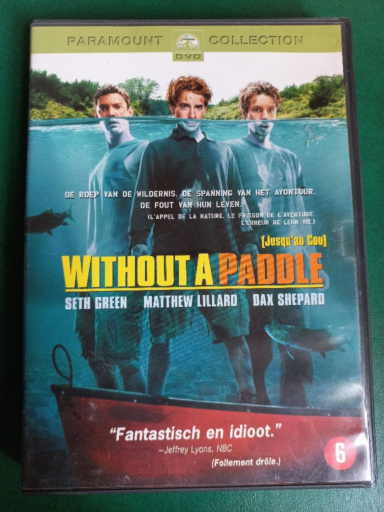 Sans pagaie (2004), CD & DVD, DVD | Comédie, À partir de 6 ans, Enlèvement ou Envoi, Néerlandais, Comme neuf