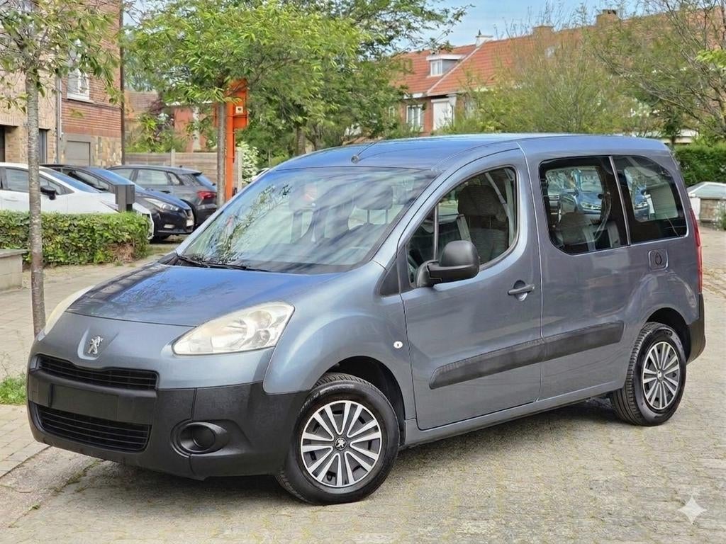 PEUGEOT PARTNER TEPEE 1.6 BENZINE  GEKEURD VOOR VERKOOP, Auto's, Peugeot, 72 kW, Bedrijf, Grijs, Multifunctioneel stuurwiel