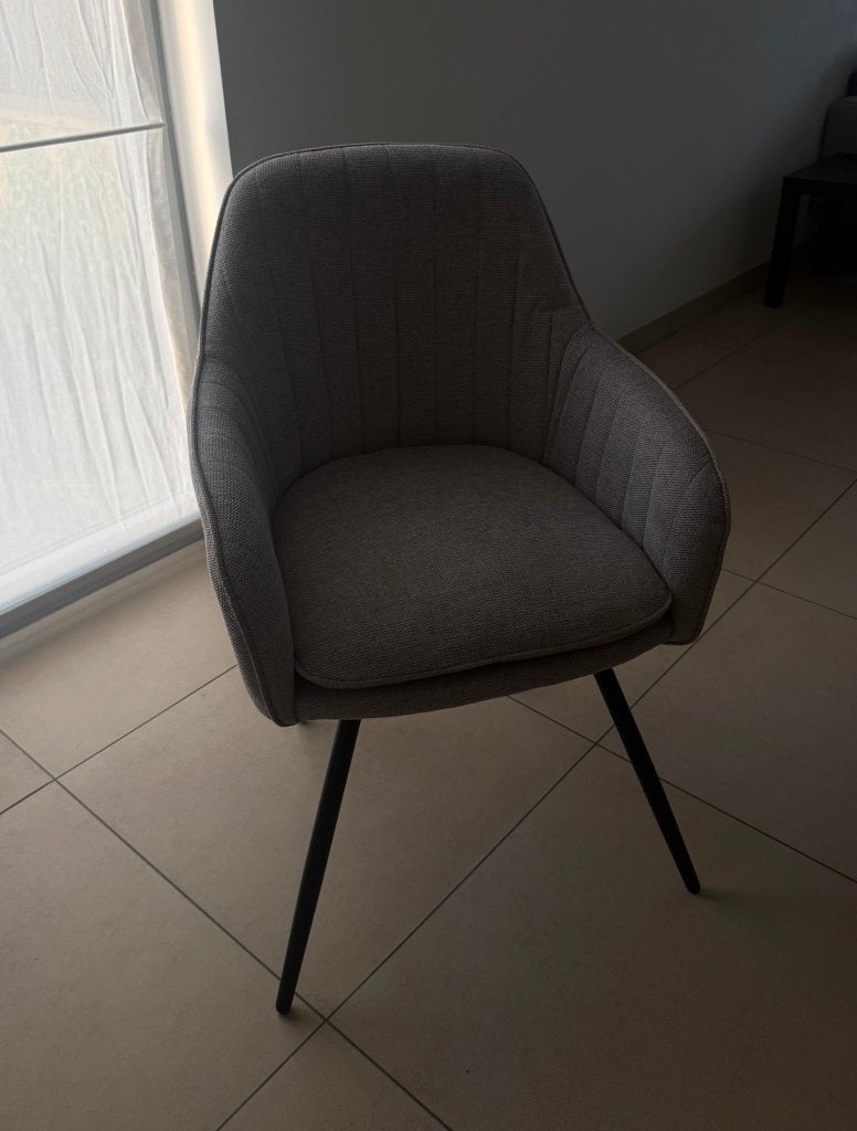 Chaises de salle à manger WEBA à vendre, Maison & Meubles, Chaises, Enlèvement, Neuf, Gris, Cinq, Six Chaises ou plus