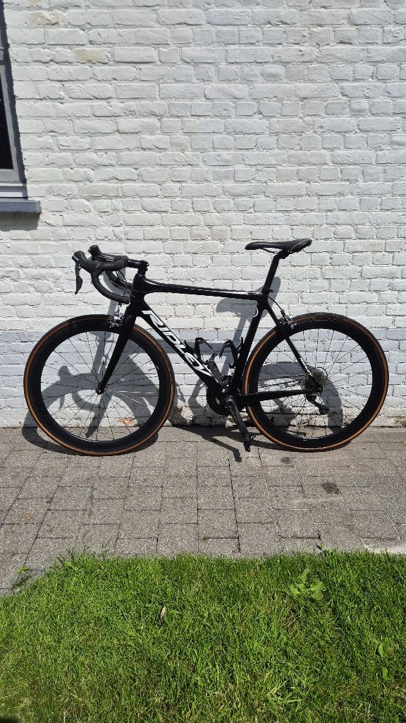 Ridley Fenix | Shimano Ultegra | Maat M | 40mm wielen, 28 inch, Gebruikt, Carbon, 53 tot 57 cm