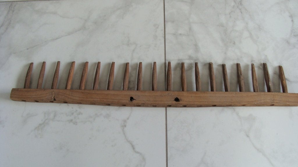 râteau en bois, neuf, vintage, Tuin en Terras, Hand-tuingereedschap, Ophalen, Nieuw, Hark