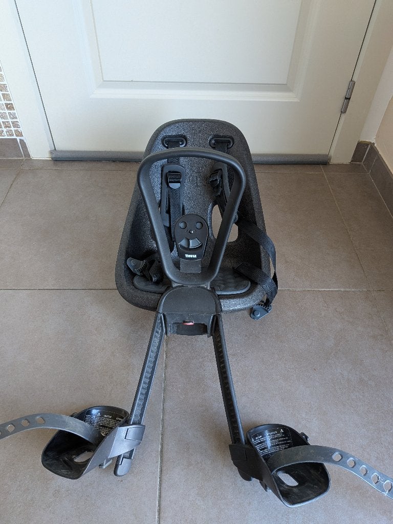 Thule fietsstoeltje voorraan + windscherm, Ophalen, Yepp (Thule), 0 t/m 18 kg, Voorzitje