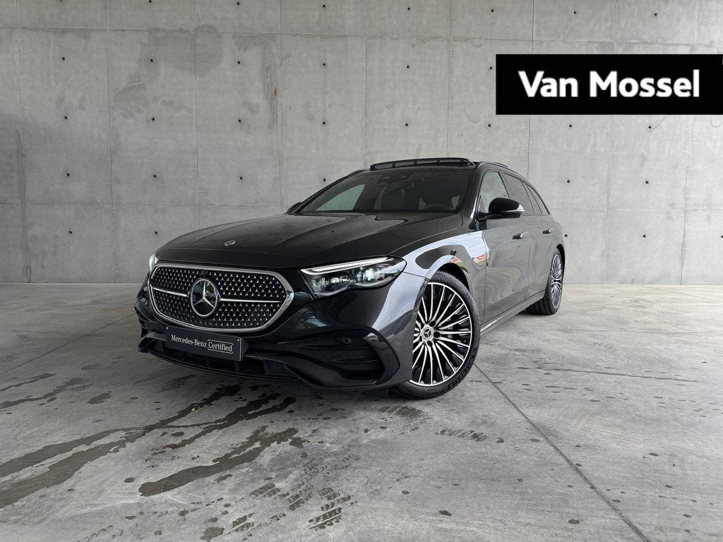 Mercedes-Benz E-Klasse 300 e AMG Line Break + PANO DAK + BUR, Automaat, Gebruikt, 4 cilinders, Plug-in hybride