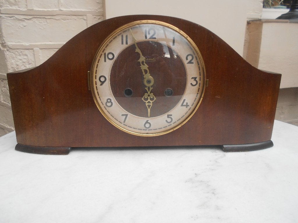 ancienne horloge pendule de cheminée Art Deco, Antiquités & Art, Enlèvement