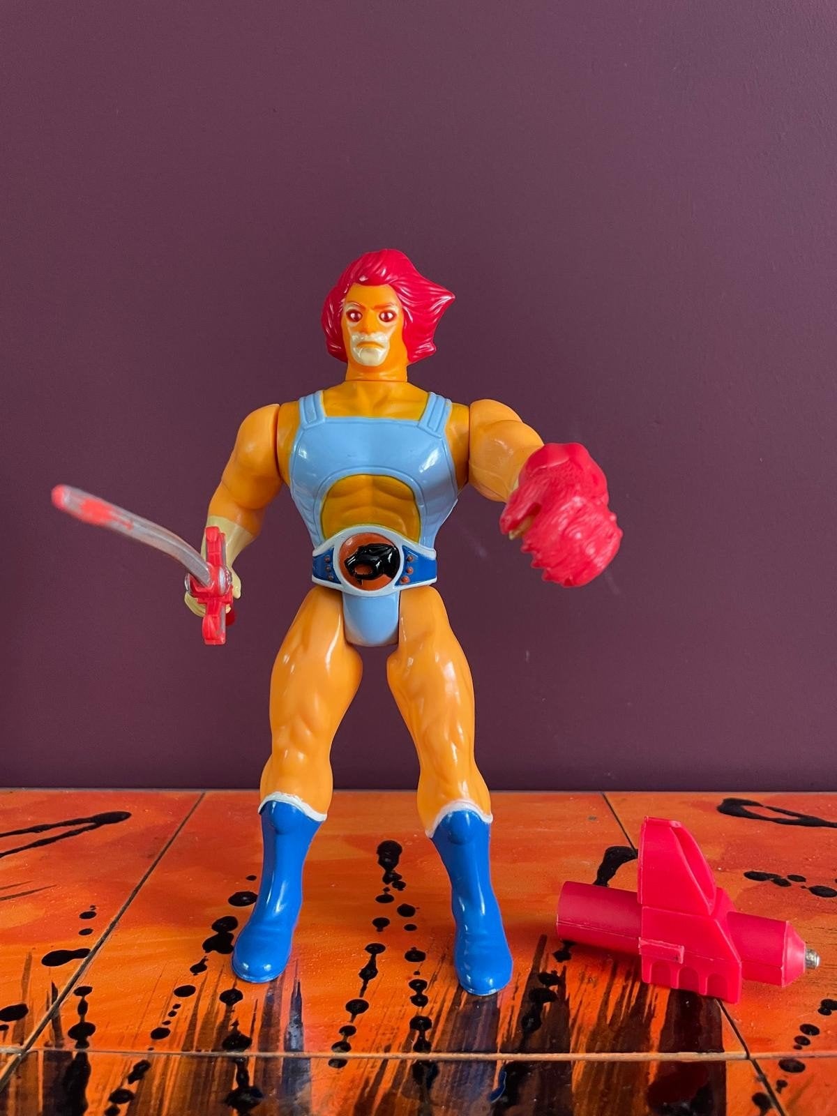 Vintage thundercats Lion-o Compleet, Enlèvement ou Envoi, Utilisé