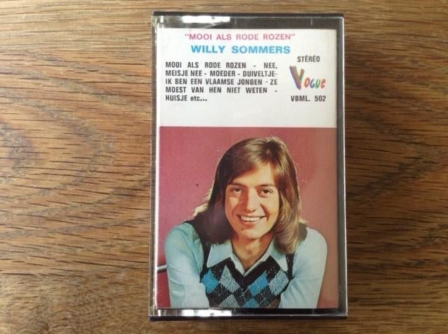 muziekcassette willy sommers, Cd's en Dvd's, Ophalen of Verzenden, Nederlandstalig, 1 bandje, Origineel