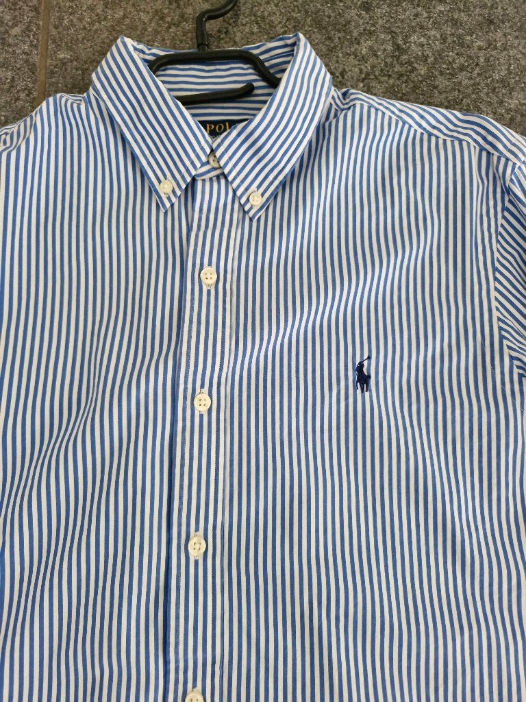 Polo Ralph Lauren SLIM FIT Overhemd maat medium heren, Vêtements | Hommes, Enlèvement, Comme neuf, Polo Ralph Lauren