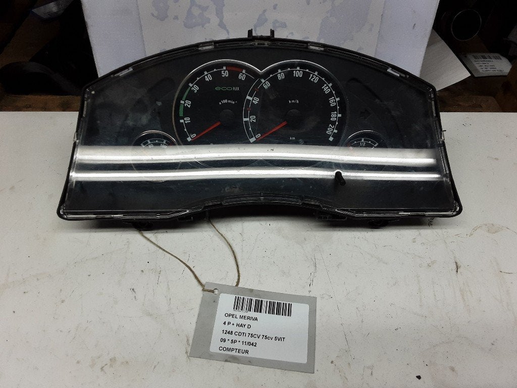 COMPTEUR DE VITESSE Opel Meriva (01-2003/05-2010) (87001437), Utilisé, Rue de l'Espoir 34 34
4030  GRIVEGNÉE, BE, Info@Collignon.be