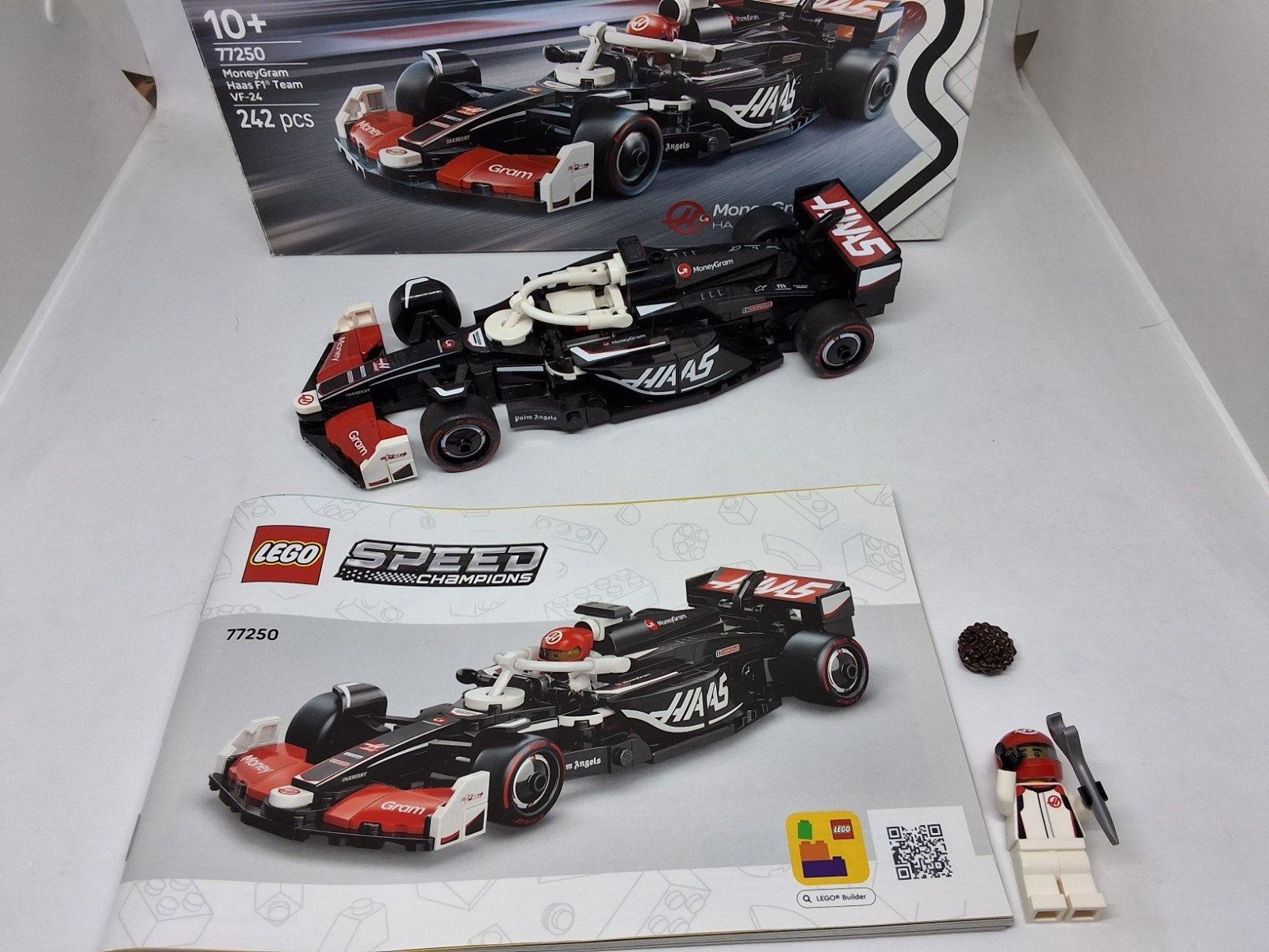 Lego Speed Champions 77250 Moneygram Haas F1, Enlèvement ou Envoi, Complet, Lego, Speed Champions