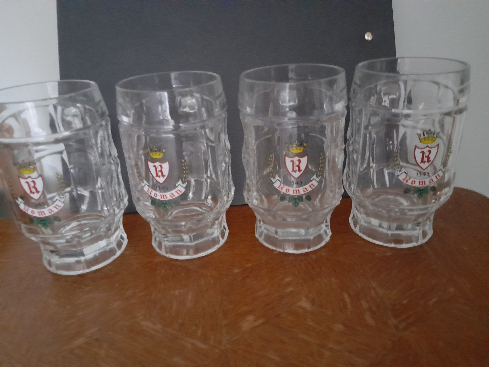 4 verres de Novel 0,25 l, Collections, Verres & Petits Verres, Enlèvement ou Envoi