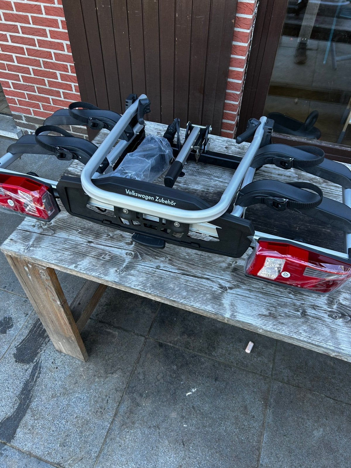 Fietsendrager Volkswagen Basic Flex 2 fietsen (nieuw), Auto diversen, Fietsendragers, Ophalen, Nieuw, 2 fietsen, Trekhaakdrager