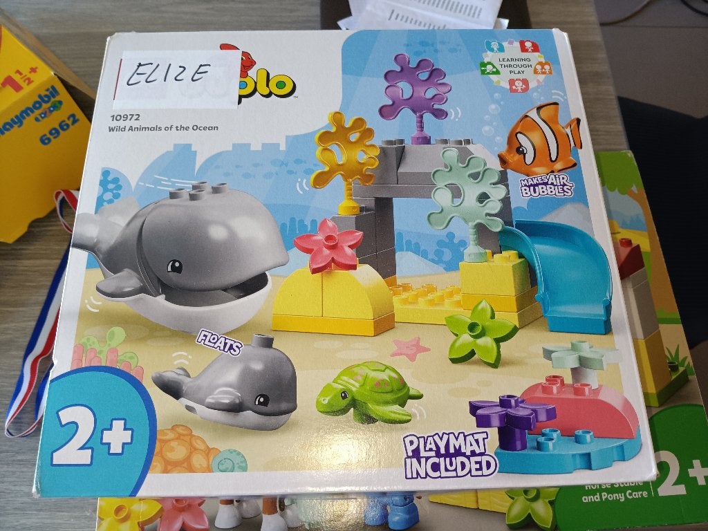duplo dieren van de oceaan, Kinderen en Baby's, Speelgoed | Duplo en Lego, Ophalen, Compleet, Zo goed als nieuw, Duplo