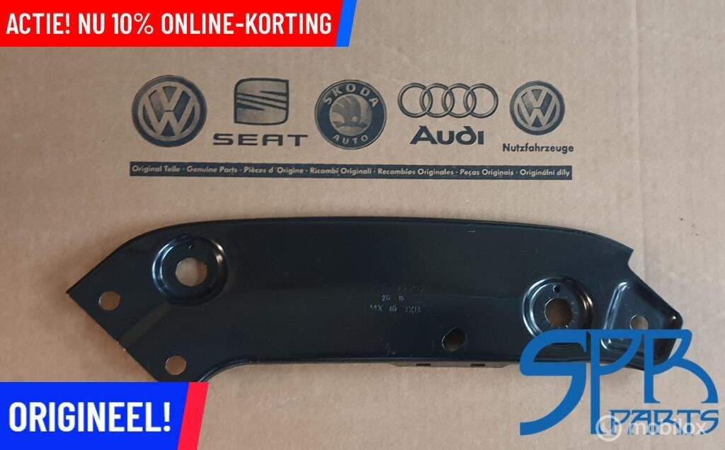 JETTA 5C RECHTS STREEP SLOTDRAGER Koplamp STEUN 5C6805932, Volkswagen, Nieuw, Ophalen of Verzenden, Volkswagen