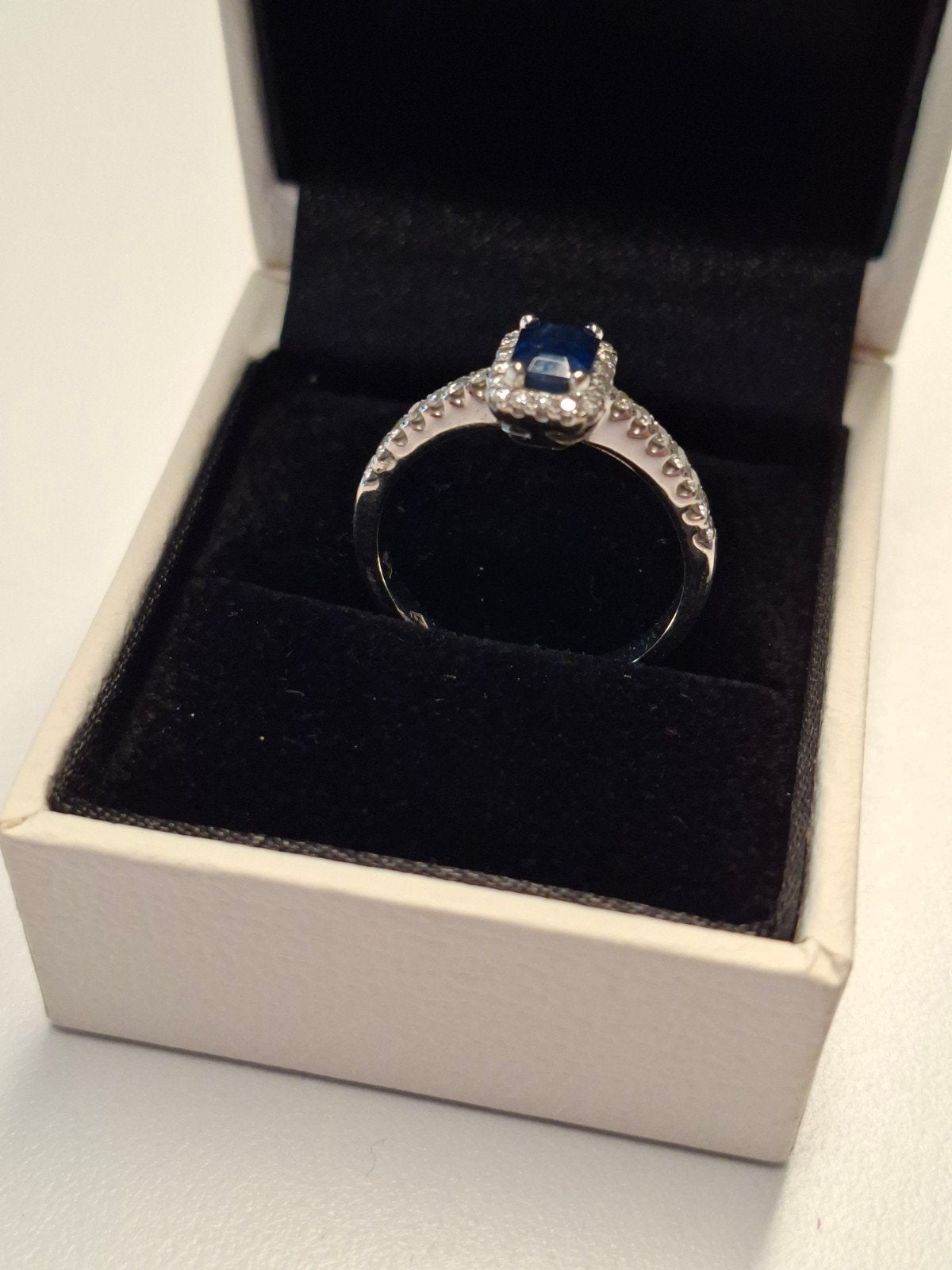 18kt Witgouden Ring met Certificaat, Ophalen