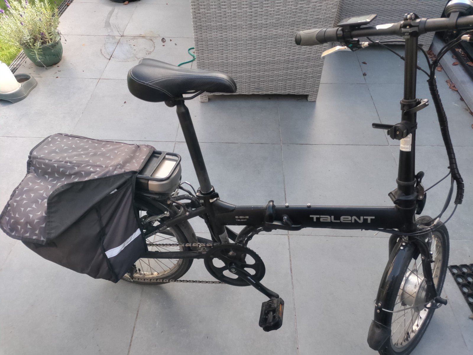 opvouwbare elektrische fiets, Fietsen en Brommers, Ophalen