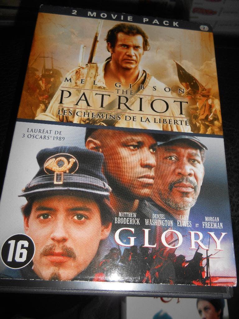 Coffret 2DVD Patriot / Glory, Enlèvement ou Envoi, Coffret