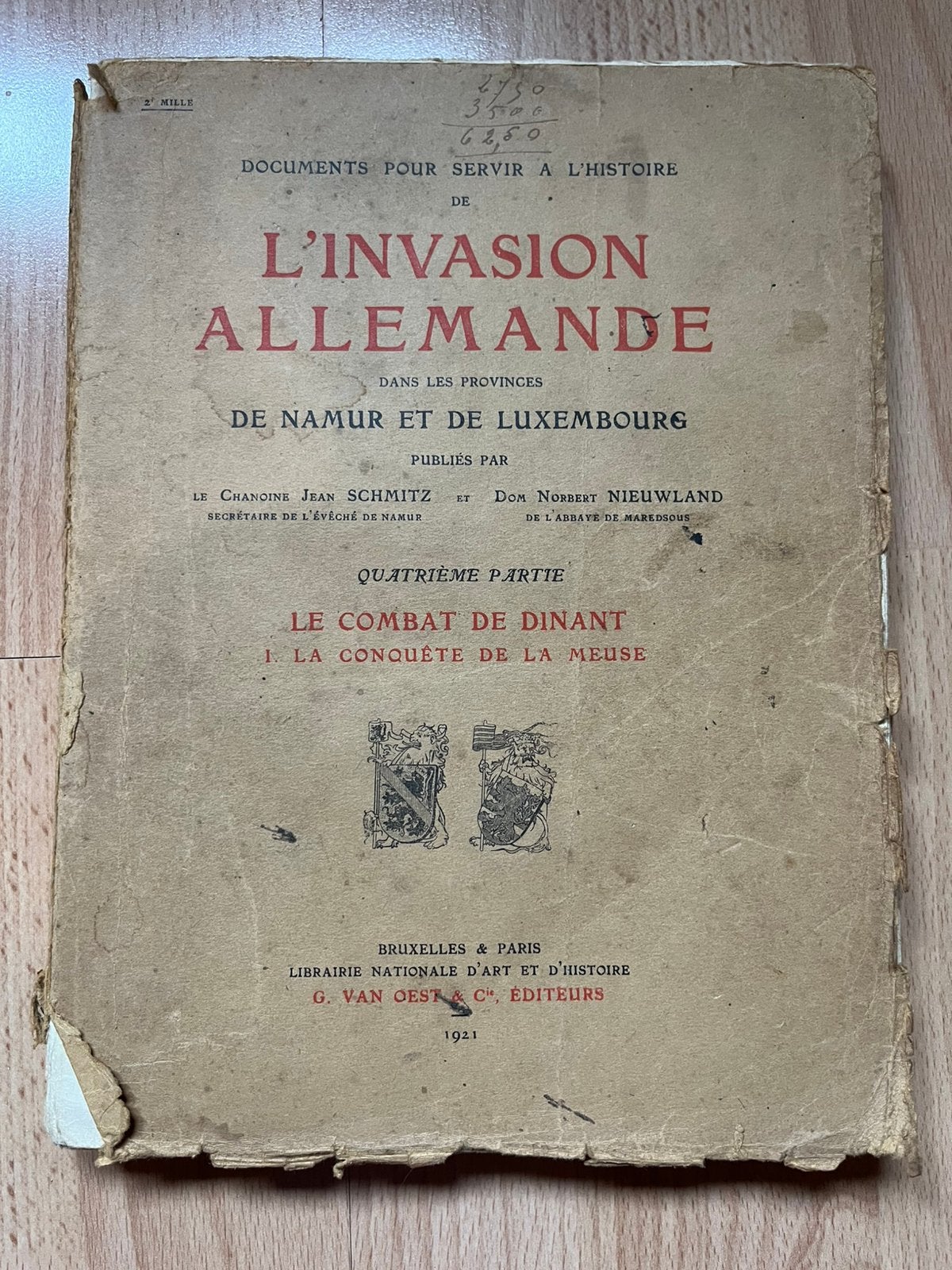Boek The German Invasion, Ophalen