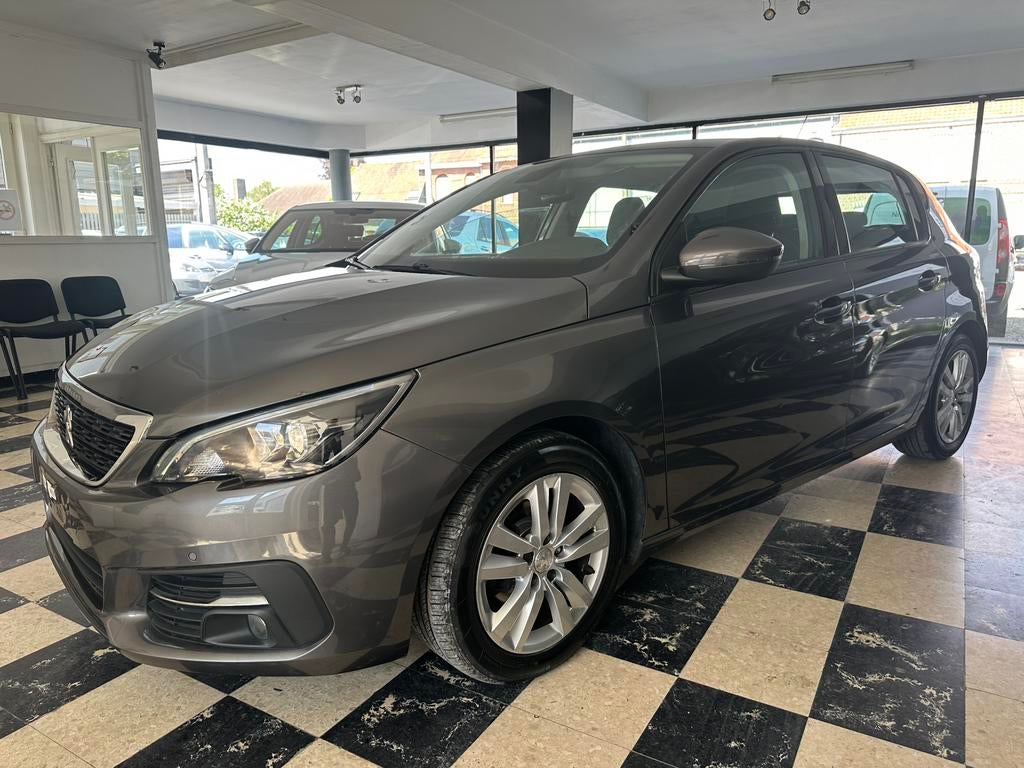Caméra GPS Peugeot 308 1.2i Allure//Euro6B, Autos, Argent ou Gris, Achat, Euro 6, Entreprise