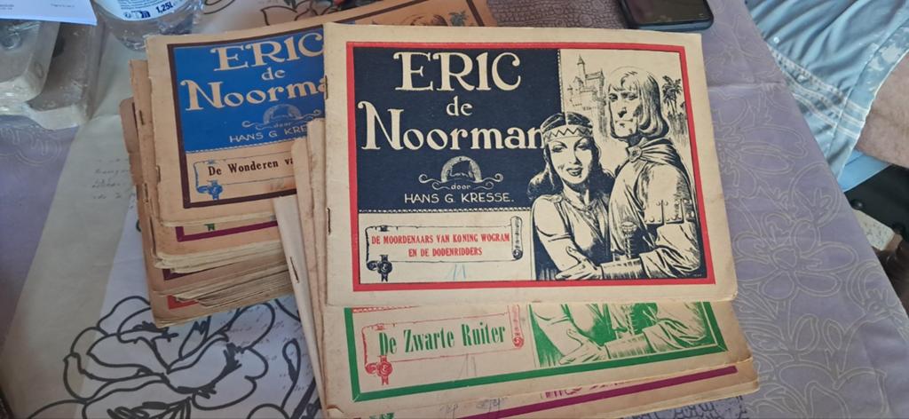 Eric de noorman, Boeken, Ophalen