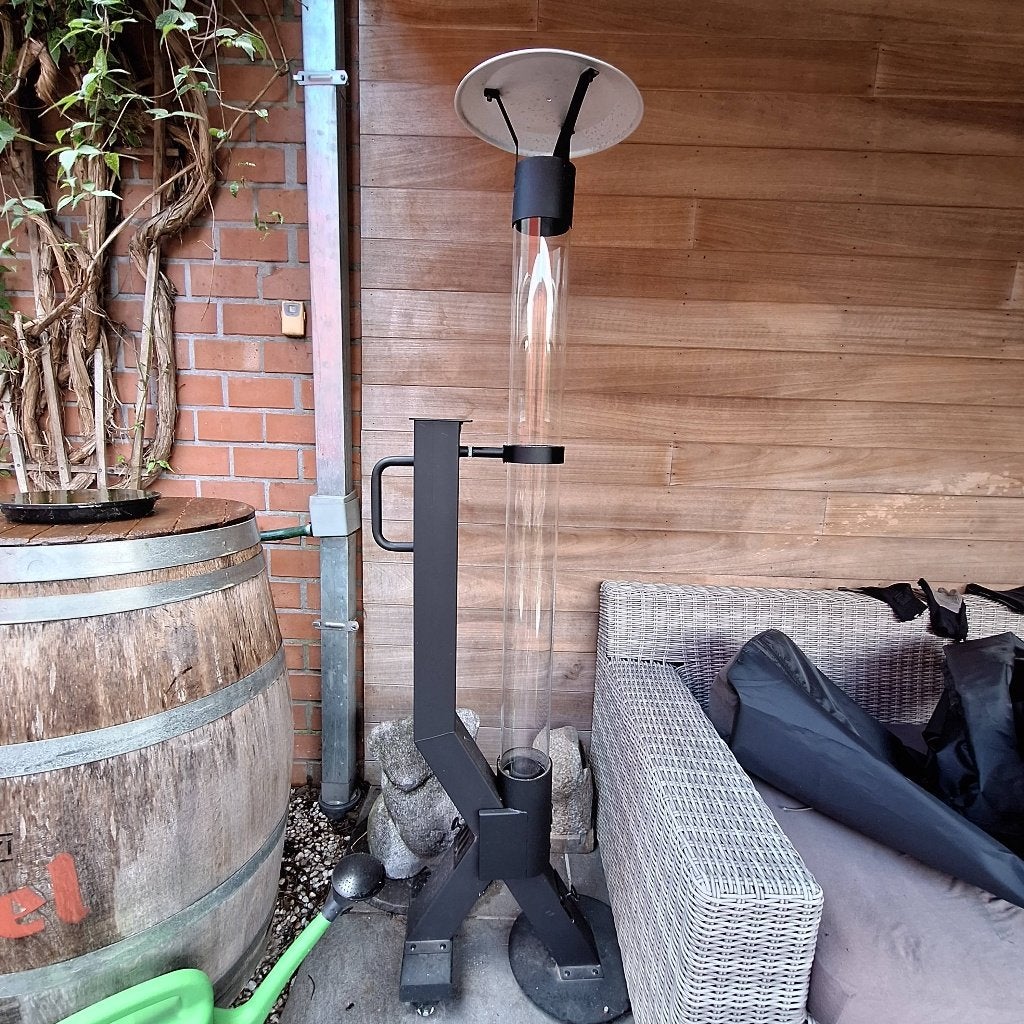 Terrasverwarmer met pellets, Ophalen, Zo goed als nieuw, Vloer