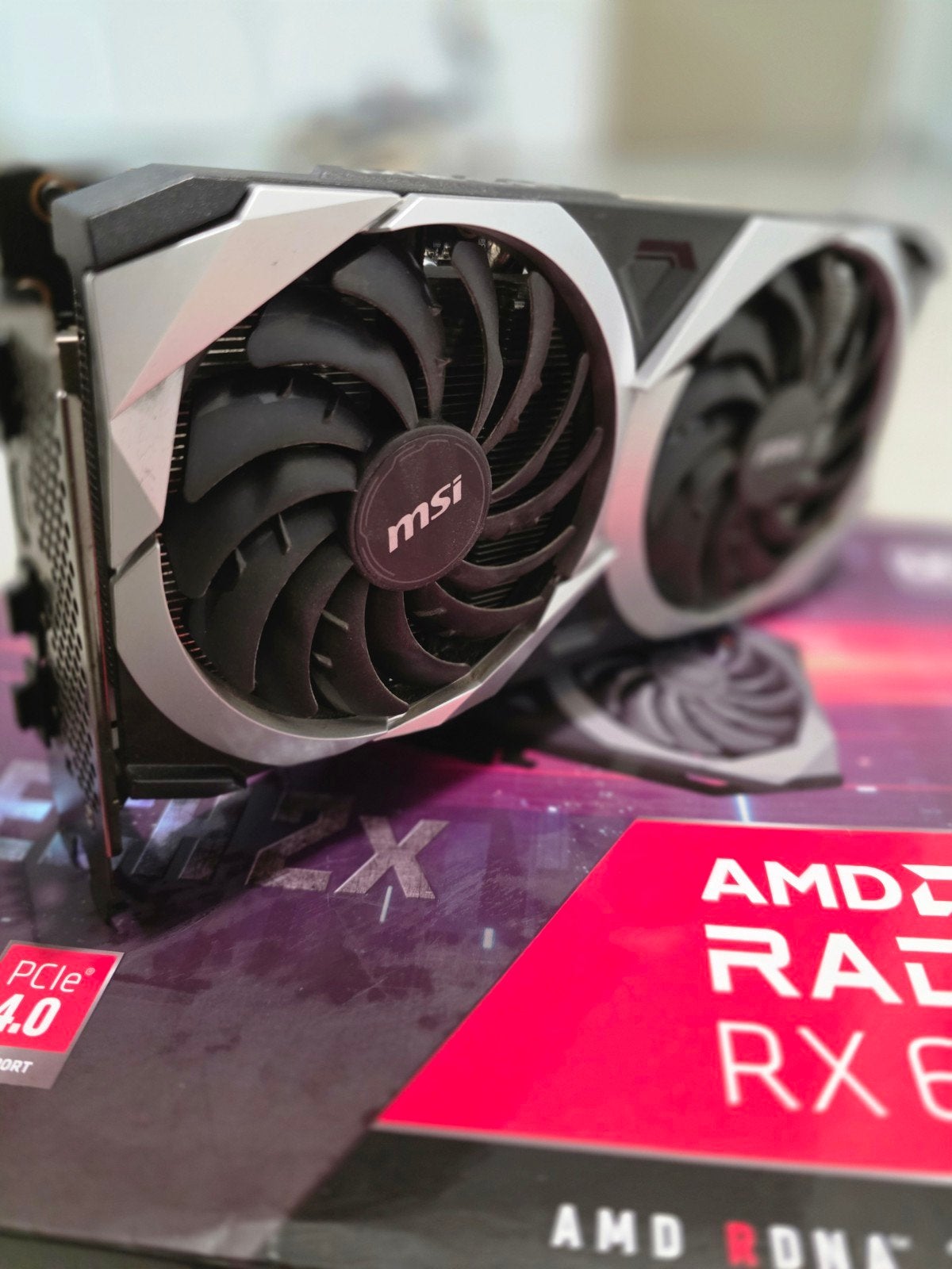 MSI Radeon RX 6600 XT MECH 2X 8G OC – 8GB – zeer goede staat, AMD, GDDR6, Ophalen of Verzenden, Zo goed als nieuw