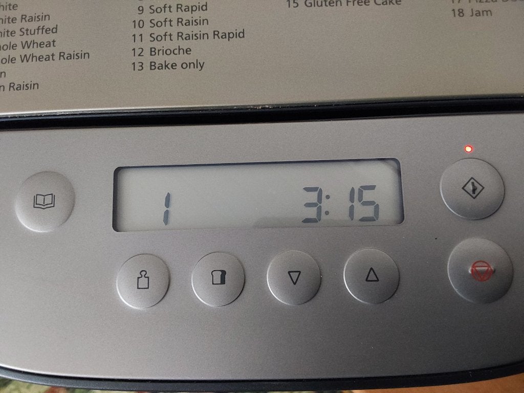 Panasonic broodbakmachine, Elektronische apparatuur, Gebruikt, 800 tot 1200 gram deeg, Kijkvenster, Ophalen