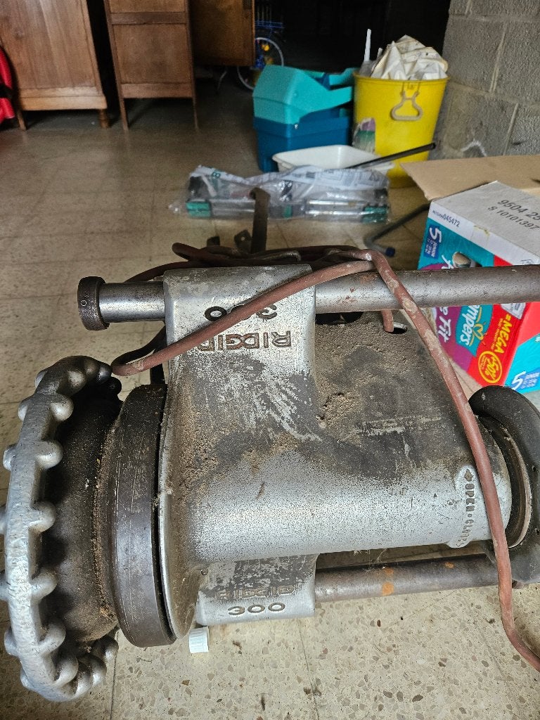 Ridgid 300 aandrijfmachine, Ophalen, Gebruikt, Klem, Ridgid