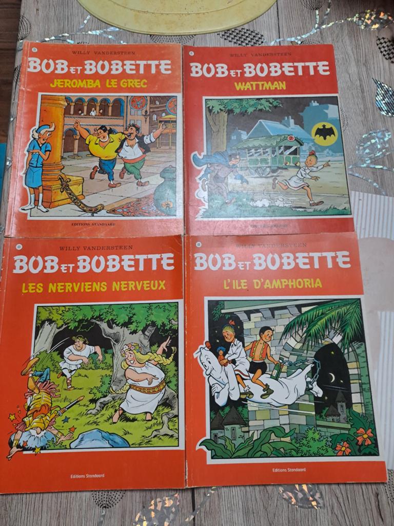 Lot de 4 BD's Bob et Bobette, Livres, BD, Enlèvement ou Envoi
