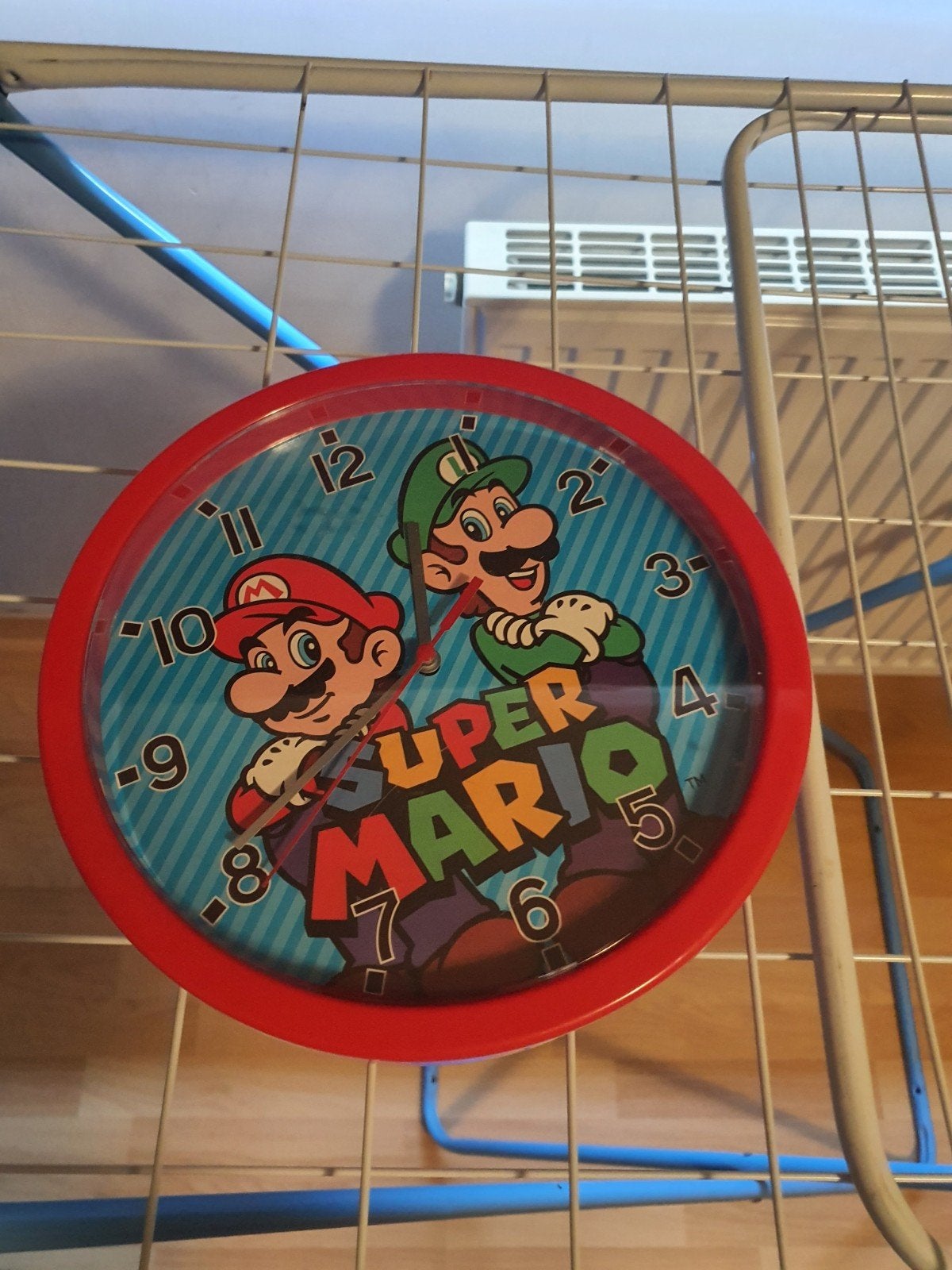 wandklok supermario, Huis en Inrichting, Ophalen