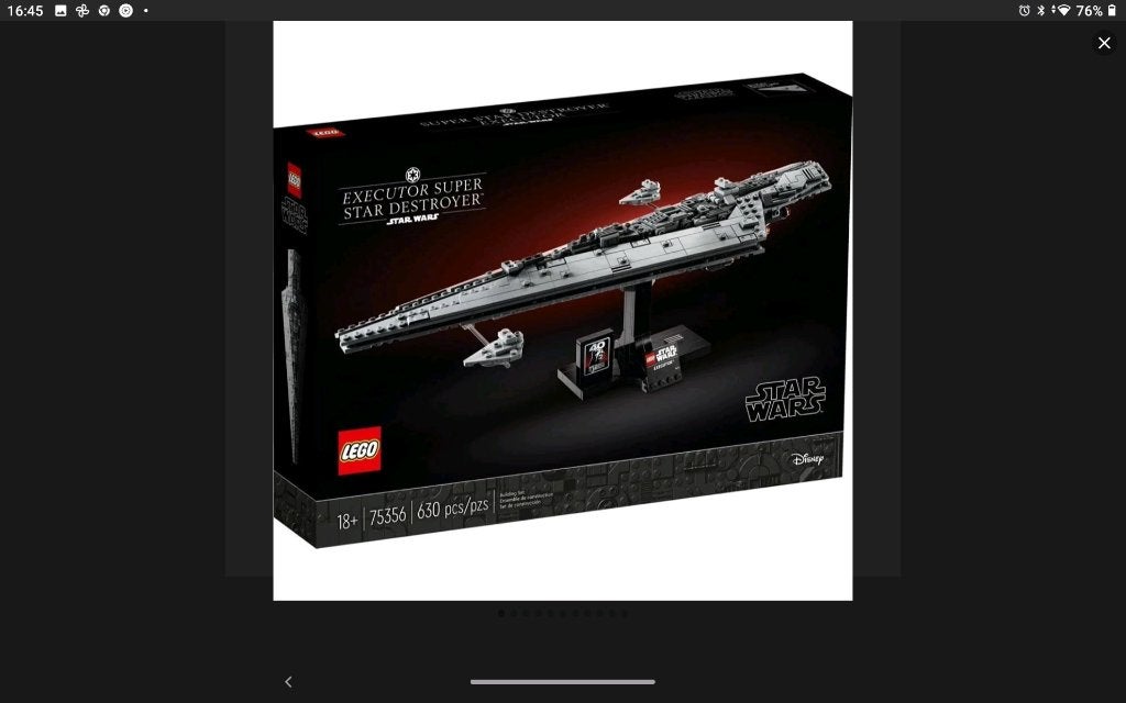 Lego 75356 starwars, Enlèvement, Neuf