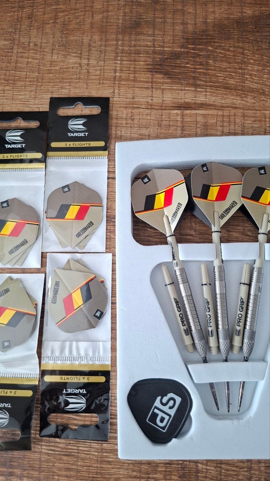 Target Dimitri VDB gen1 23gr met extra´s, Ophalen of Verzenden, Flights