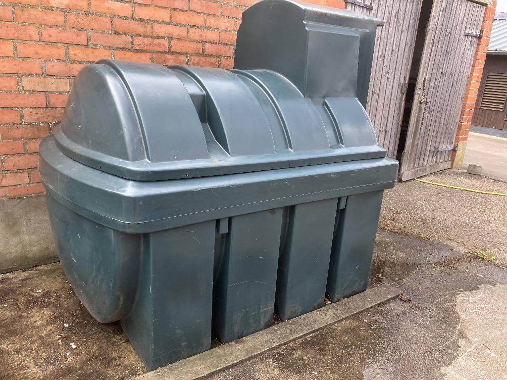Atlas 2500L Dubbelwandige Dieseltank/mazouttank met Pomp, Ophalen, Werkplaats, Gebouw of Erf