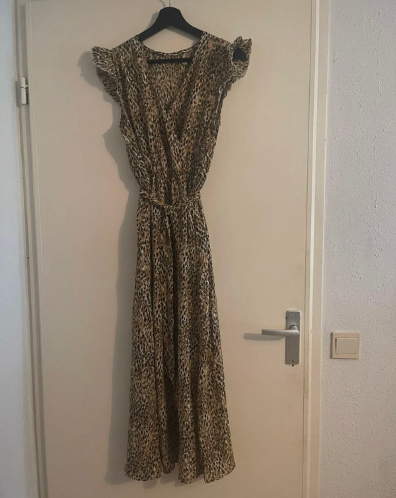 Lange zomer jurk, Kleding | Dames, Jurken, Maat 38/40 (M), Bruin, Verzenden, Zo goed als nieuw