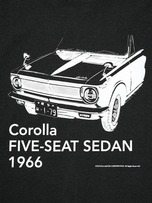 T-Shirt Toyota Corolla, Uniqlo japan, Zwart, Ophalen of Verzenden, Maat 56/58 (XL)
