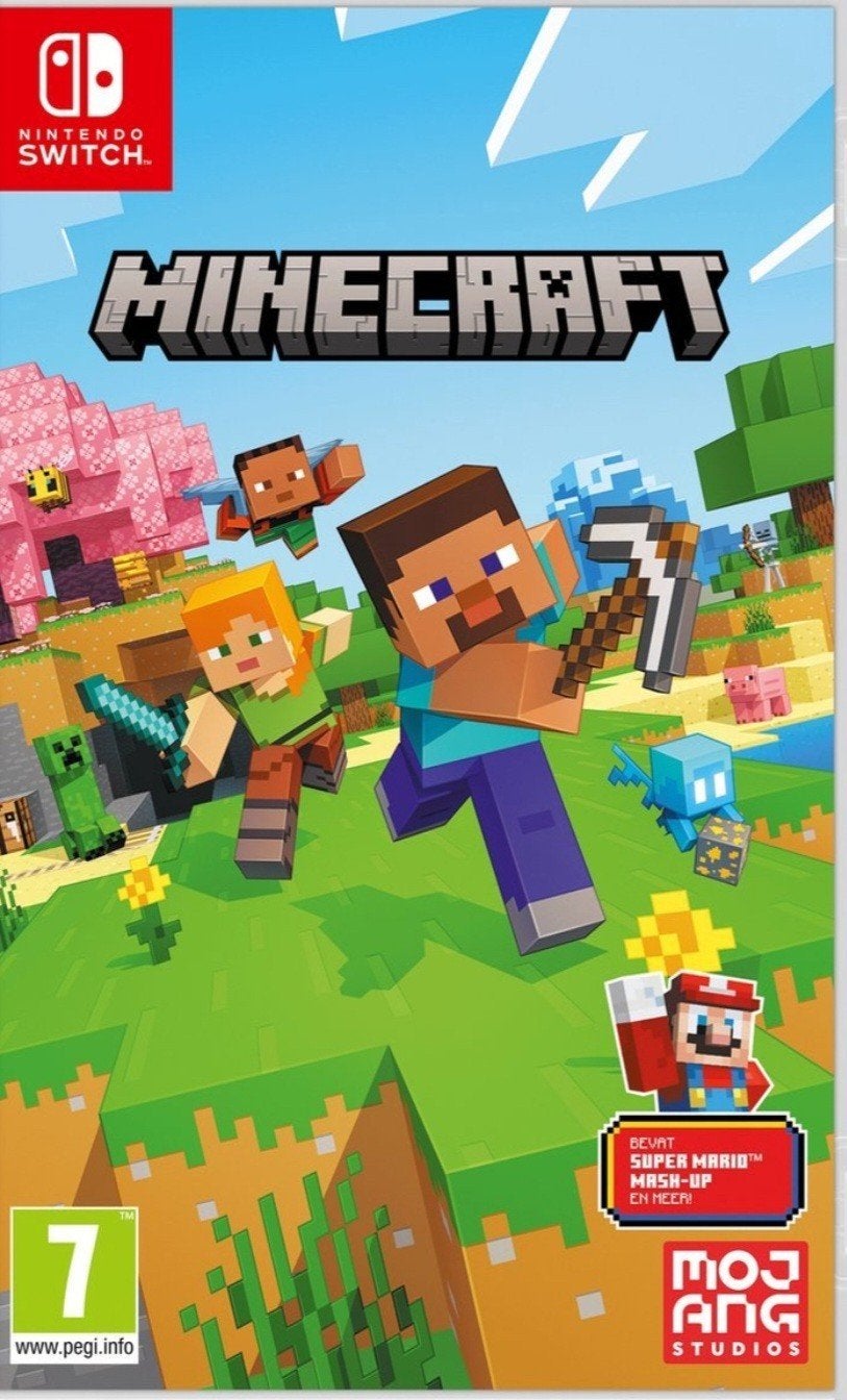 Minecraft, kan zowel op switch 1 als 2, Games en Spelcomputers, Games | Nintendo Switch, Ophalen