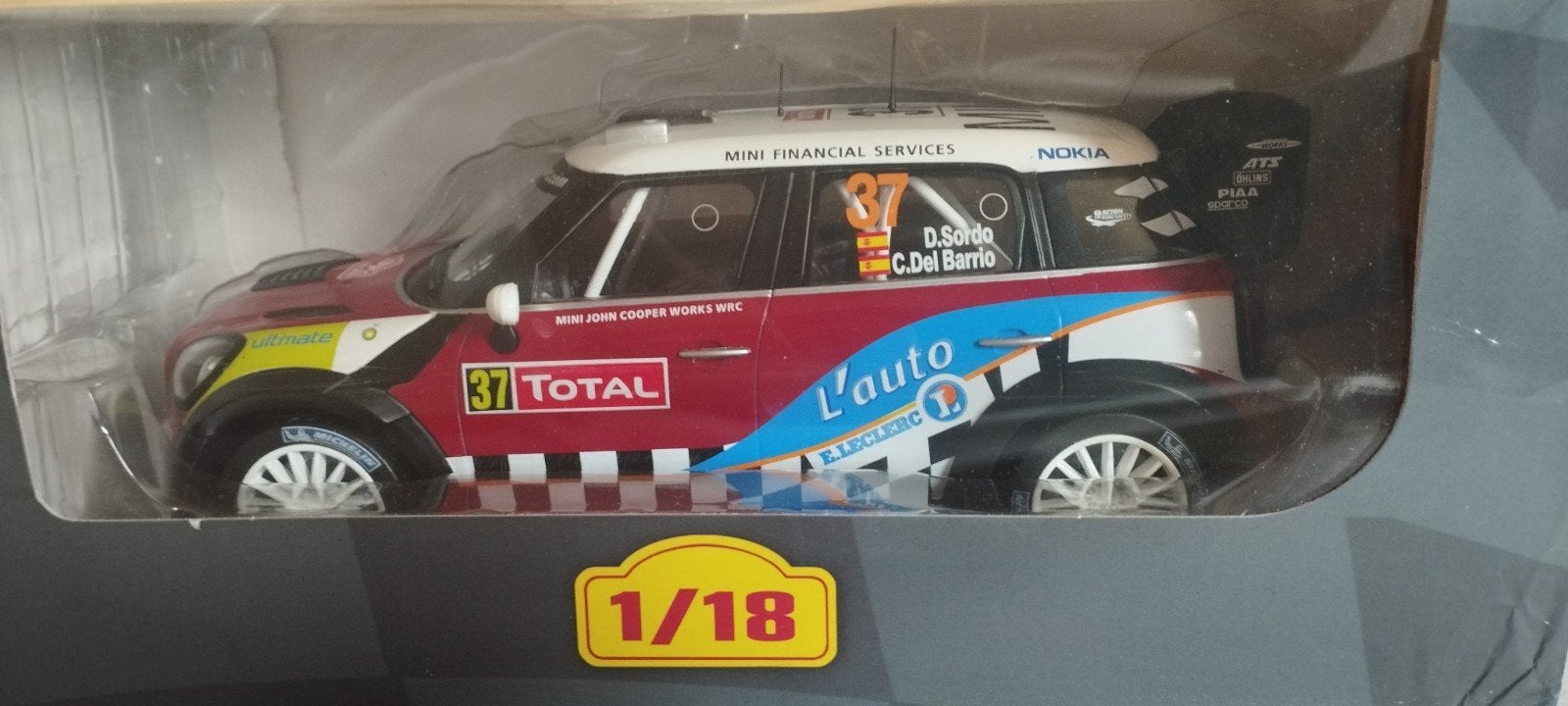 mini John cooper works wrc, Ophalen of Verzenden, Nieuw, Auto, Overige merken